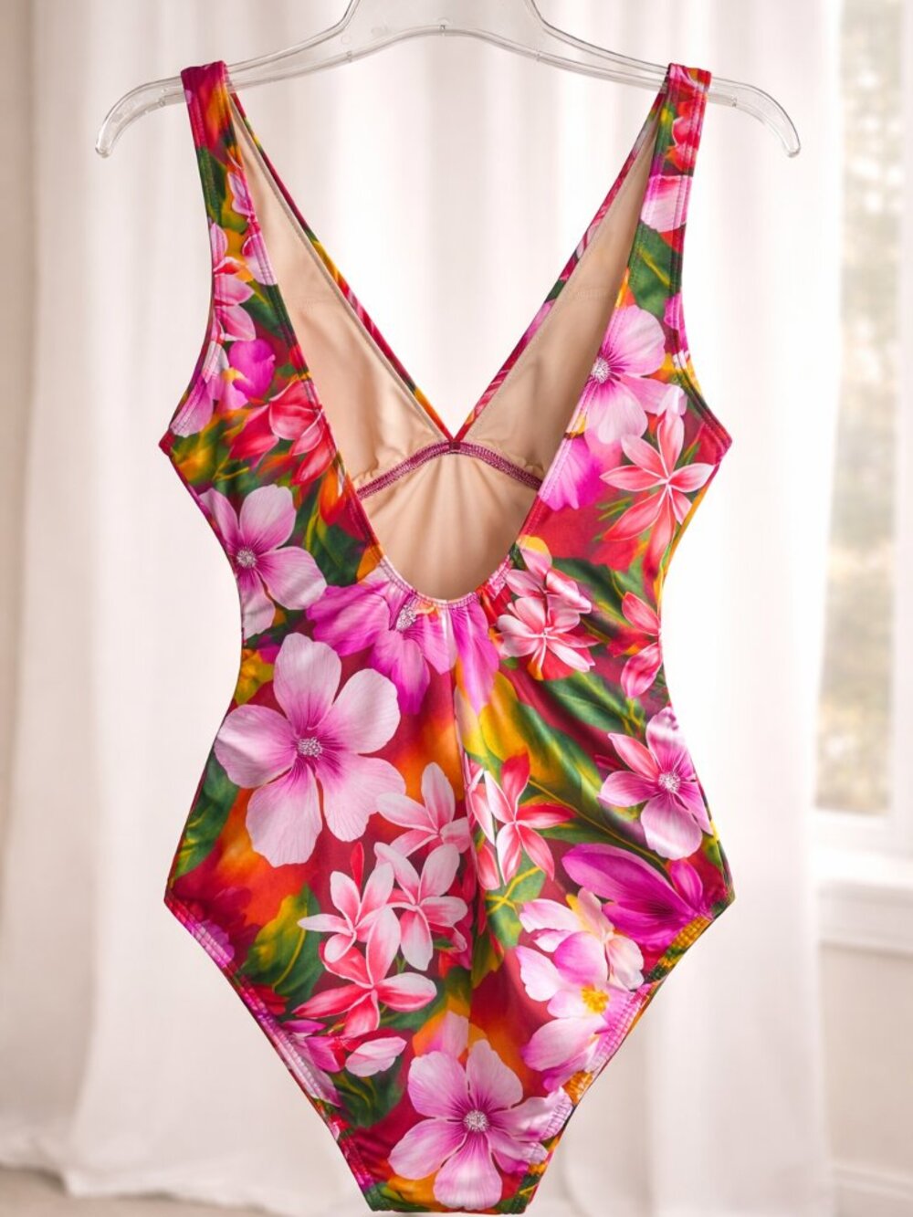 Miraclesuit Sonatina Tropical Floral One Piece Swimsuit NWT 12 Underwire Shaping - Picture 3 of 5